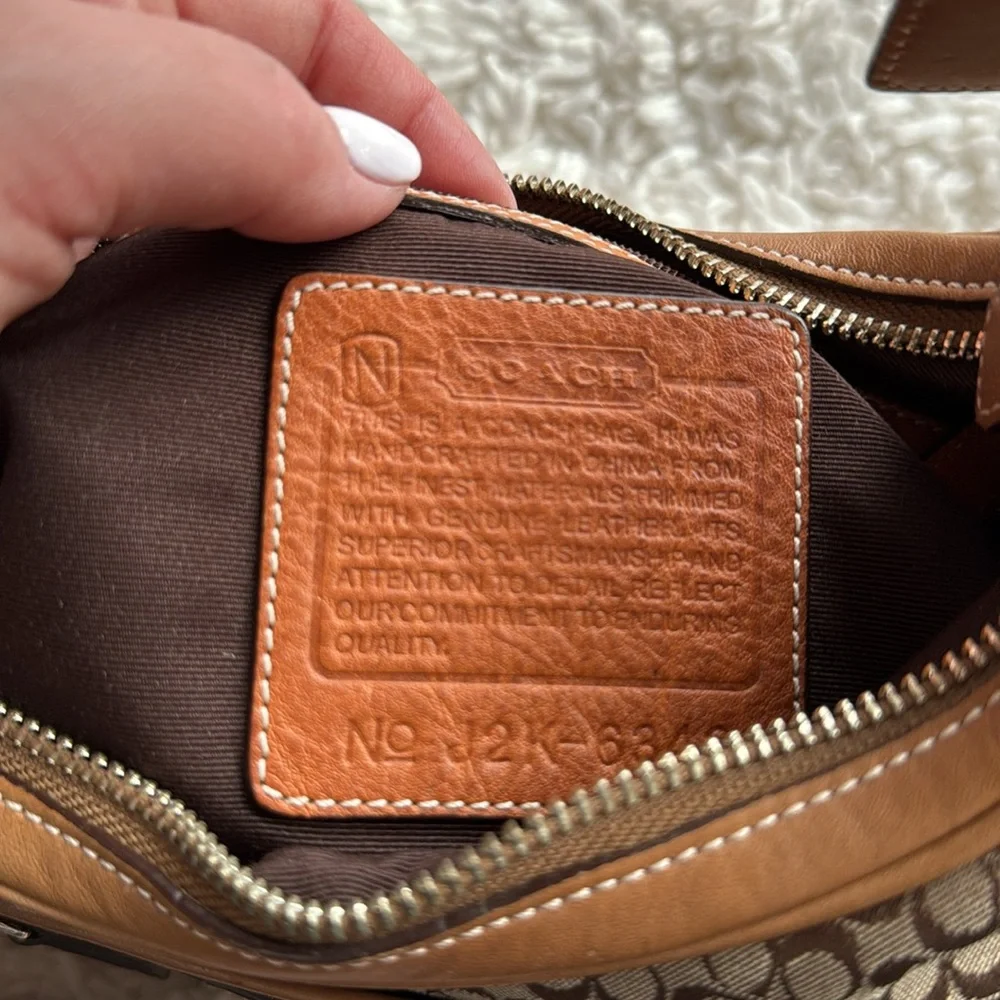 Vintage‎ Coach Signature Hobo
